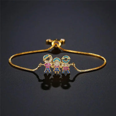 Adjustable Family Charm Bracelet-Your Soul Place